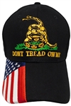 Gadsden Don't Tread On Me Flag On Bill Cotton Cap