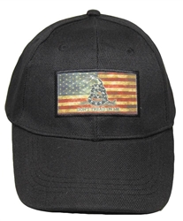 Gadsden Don't Tread On Me Stained Flag Cap